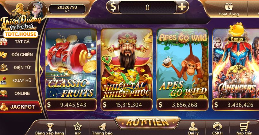 Hình ảnh các biểu tượng game nổ hũ với giải jackpot lớn, đại diện cho game nổ hũ 789win.com